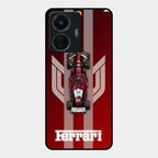 Ferrari Racing Legacy Glass Case For Vivo T1 44W 4G