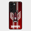 Ferrari Racing Legacy Glass Case For Vivo T3 5G