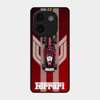 Ferrari Racing Legacy Glass Case For Vivo T3 Pro 5G