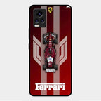 Ferrari Racing Legacy Glass Case For Vivo V20 Pro 5G