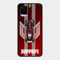 Ferrari Racing Legacy Glass Case For Vivo V20