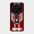 Ferrari Racing Legacy Glass Case For Vivo X200 5G