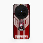 Ferrari Racing Legacy Glass Case For Vivo X300 Pro 5G