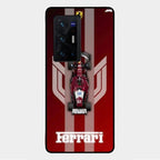 Ferrari Racing Legacy Glass Case For Vivo X70 Pro Plus 5G