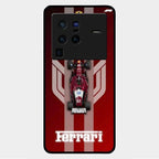 Ferrari Racing Legacy Glass Case For Vivo X80 Pro 5G