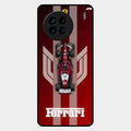 Ferrari Racing Legacy Glass Case For Vivo X90 5G