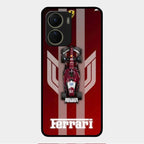 Ferrari Racing Legacy Glass Case For Vivo Y16