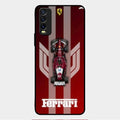 Ferrari Racing Legacy Glass Case For Vivo Y20T