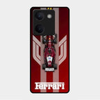 Ferrari Racing Legacy Glass Case For Vivo Y300 Plus 5G