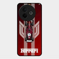 Ferrari Racing Legacy Glass Case For Vivo Y39 5G