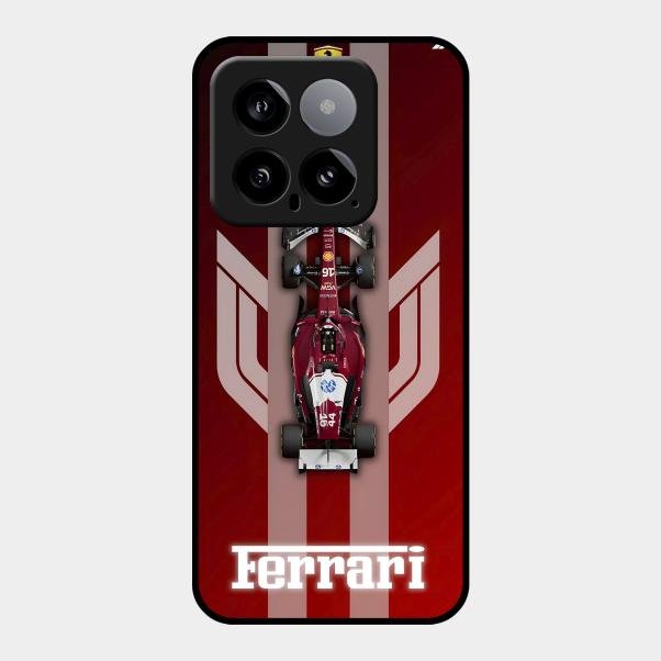 Ferrari Racing Legacy Glass Case For Xiaomi 14 5G