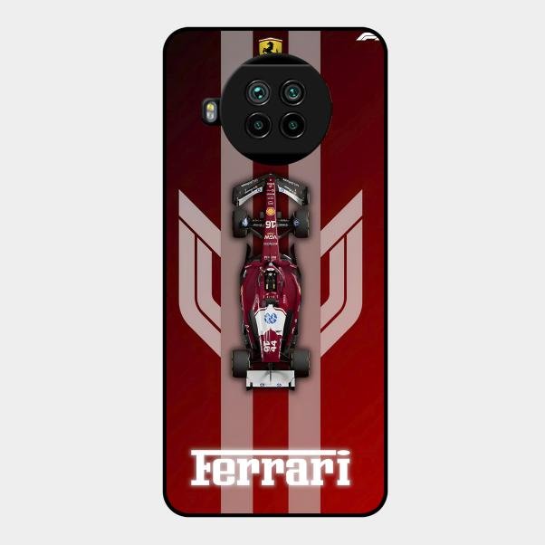 Ferrari Racing Legacy Glass Case For Xiaomi Mi 10I 5G
