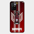 Ferrari Racing Legacy Glass Case For Xiaomi Redmi 10 Prime