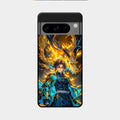 Fire Soul Tanjiro Glass Case Cover For Google Pixel 8 Pro 5G