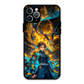 Fire Soul Tanjiro Glass Case Cover For iPhone 11 Pro Max