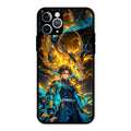 Fire Soul Tanjiro Glass Case Cover For iPhone 11 Pro