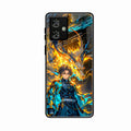 Fire Soul Tanjiro Glass Case Cover For Motorola G54 5G