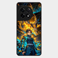 Fire Soul Tanjiro Glass Case Cover For Oneplus 11R 5G
