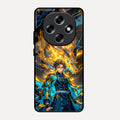 Fire Soul Tanjiro Glass Case Cover For Oppo F31 Pro 5G