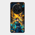Fire Soul Tanjiro Glass Case Cover For Realme 12 Pro 5G