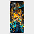 Fire Soul Tanjiro Glass Case Cover For Realme C21Y