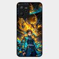 Fire Soul Tanjiro Glass Case Cover For Realme C35