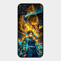 Fire Soul Tanjiro Glass Case Cover For Samsung Galaxy F14 5G