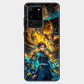 Fire Soul Tanjiro Glass Case Cover For Samsung Galaxy S20 Ultra