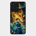 Fire Soul Tanjiro Glass Case Cover For Vivo V23 5G