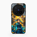 Fire Soul Tanjiro Glass Case Cover For Vivo X300 Pro 5G