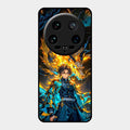Fire Soul Tanjiro Glass Case Cover For Xiaomi 14 Ultra