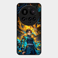 Fire Soul Tanjiro Glass Case Cover For Xiaomi 15 Ultra 5G