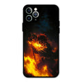 Flame Eyes Glass Case Cover For iPhone 11 Pro Max