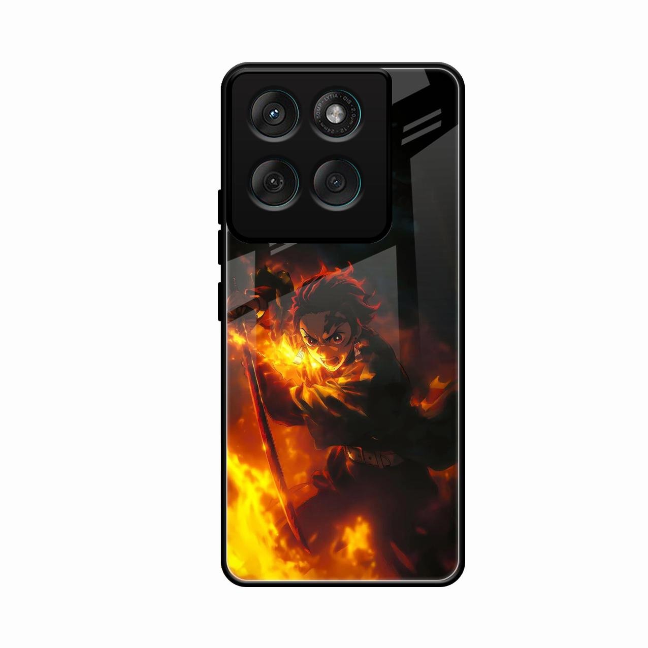 Flame Eyes Glass Case Cover For Motorola Edge 60 Stylus 5G