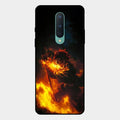 Flame Eyes Glass Case Cover For Oneplus 8
