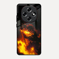 Flame Eyes Glass Case Cover For Oppo F31 Pro 5G