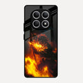 Flame Eyes Glass Case Cover For Redmi Note 15 5G
