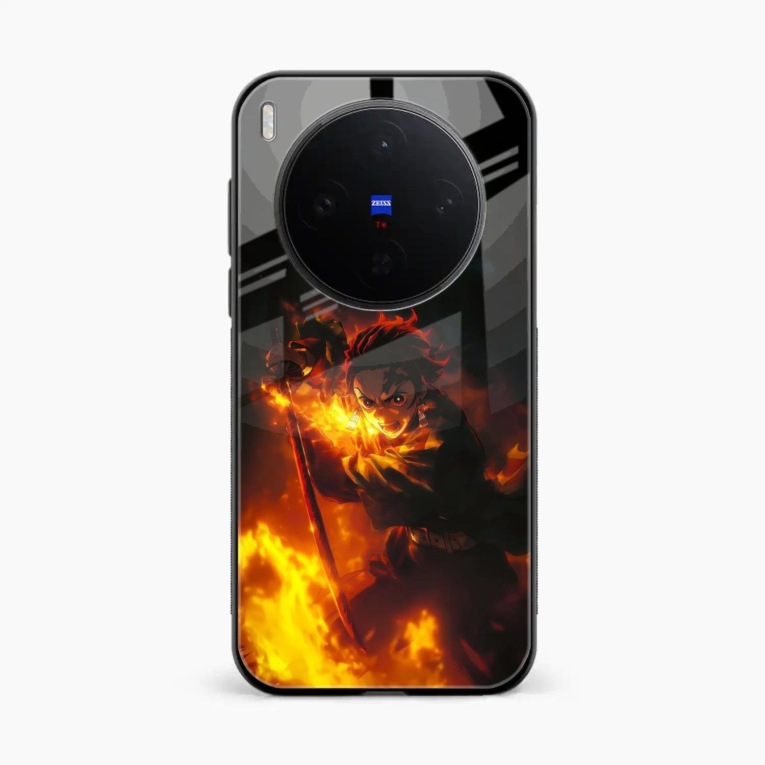 Flame Eyes Glass Case Cover For Vivo X300 5G