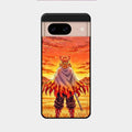Flame Hero Glass Case Cover For Google Pixel 8 5G