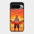 Flame Hero Glass Case Cover For Google Pixel 9 Pro Xl