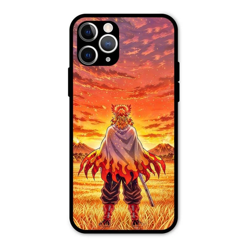 Flame Hero Glass Case Cover For iPhone 11 Pro
