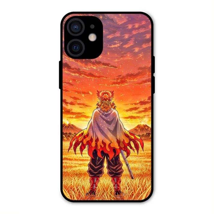 Flame Hero Glass Case Cover For iPhone 12 mini