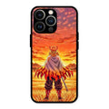 Flame Hero Glass Case Cover For iPhone 13 Pro
