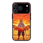 Flame Hero Glass Case Cover For iPhone 17 Pro