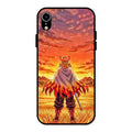 Flame Hero Glass Case Cover For iPhone XR