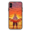 Flame Hero Glass Case Cover For iPhone XS