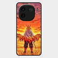 Flame Hero Glass Case Cover For Iqoo 12 5G
