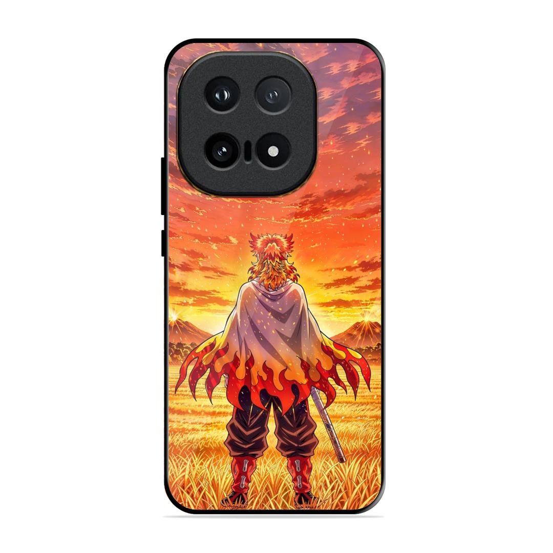 Flame Hero Glass Case Cover For iQOO 15 5G