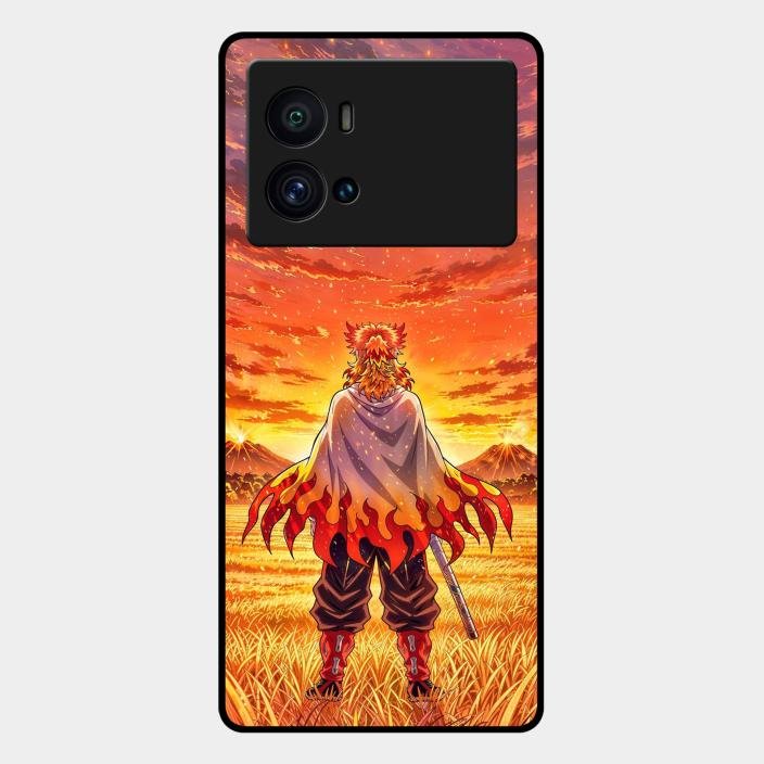 Flame Hero Glass Case Cover For Iqoo 9 Pro 5G