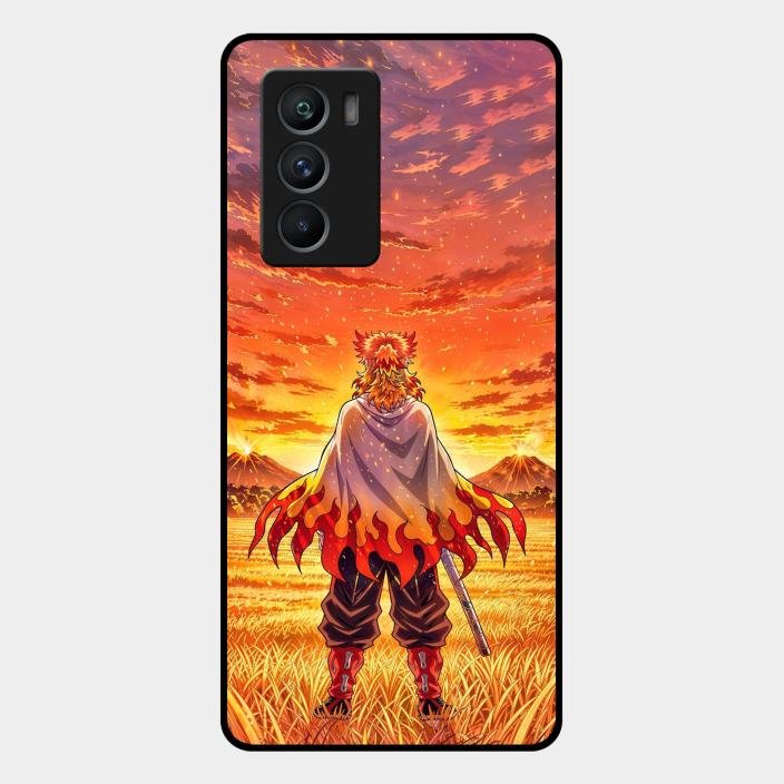 Flame Hero Glass Case Cover For Iqoo 9 Se 5G